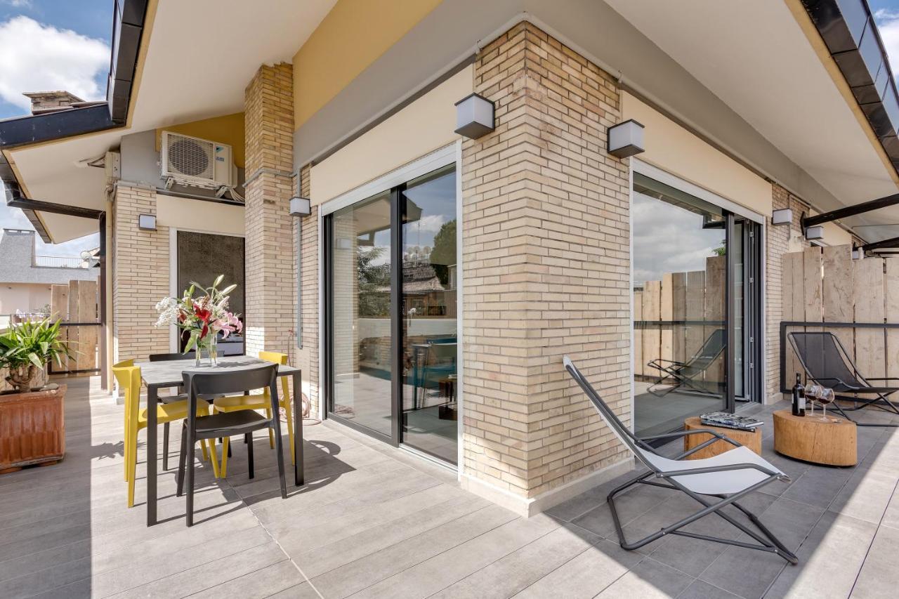 Rome As You Feel - Vatican Terrace Apartments With View Exterior foto